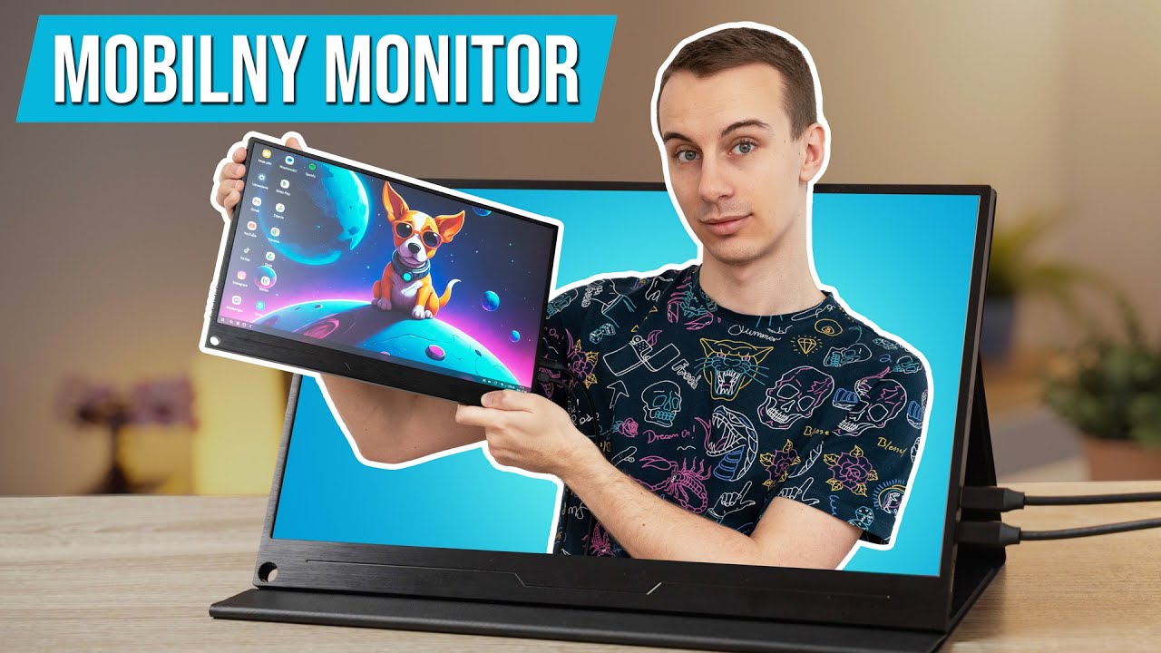 Monitor, kt&oacute;ry zabierzesz ze sobą wszędzie! | UPERFECT A17 4K