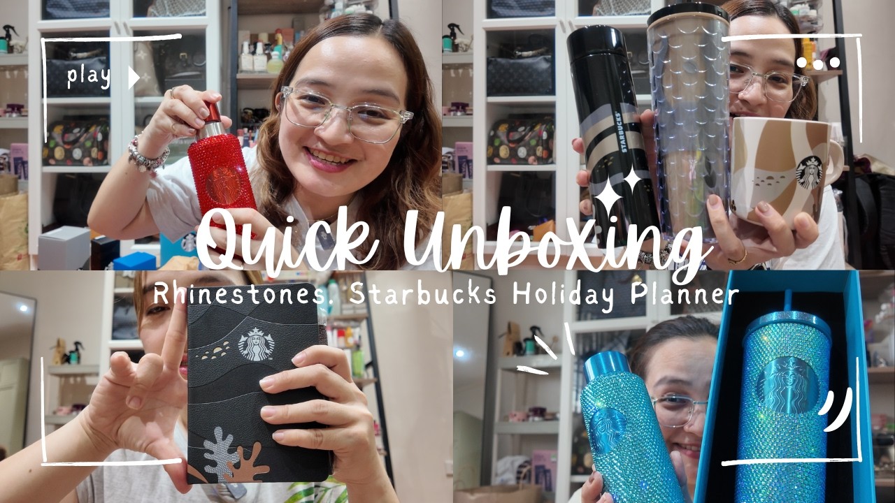 Quick Unboxing - Holiday Tumblers