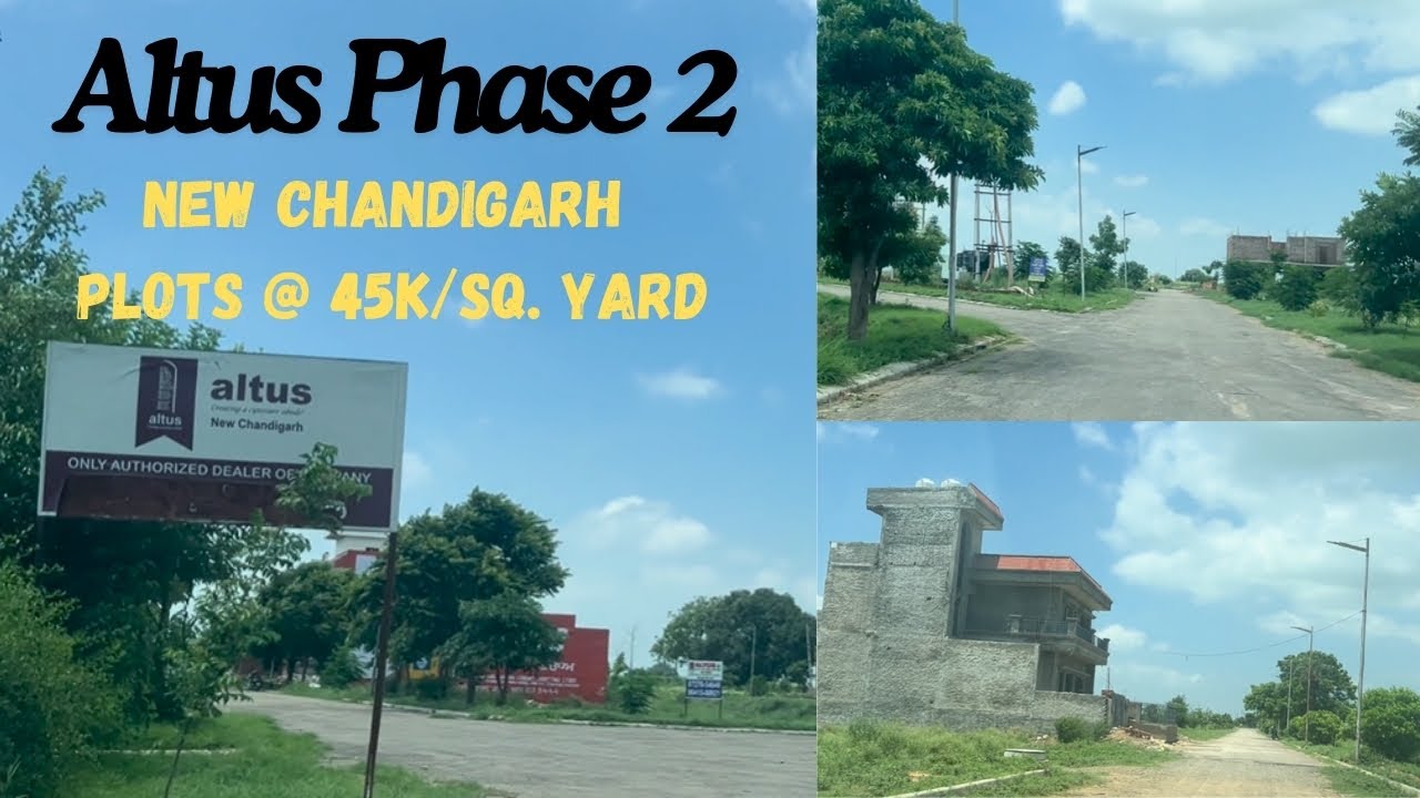 Altus Phase 2 Plots, New Chandigarh - Latest Update || PR7 Airport Road Adjoining Suntec & Ambika