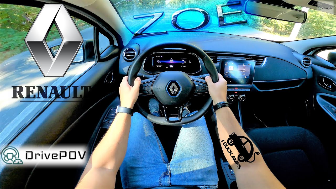 Renault Zoe II 52kWh 2020 | 135HP-245NM | POV TEST DRIVE, POV ACCELERATION, POV REVIEW | #DrivePOV