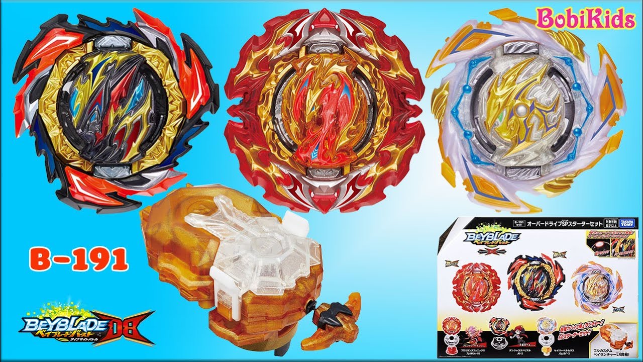 🔴 Dangerous Belial, Prominence Phoenix, Savior Perseus B-191| Beyblade Burst DB ベイブレードバースト|BobiKids