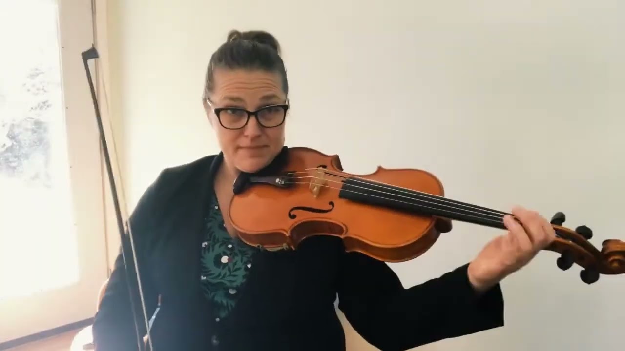 French Folk Song Viola Slow Practice with Metronome
