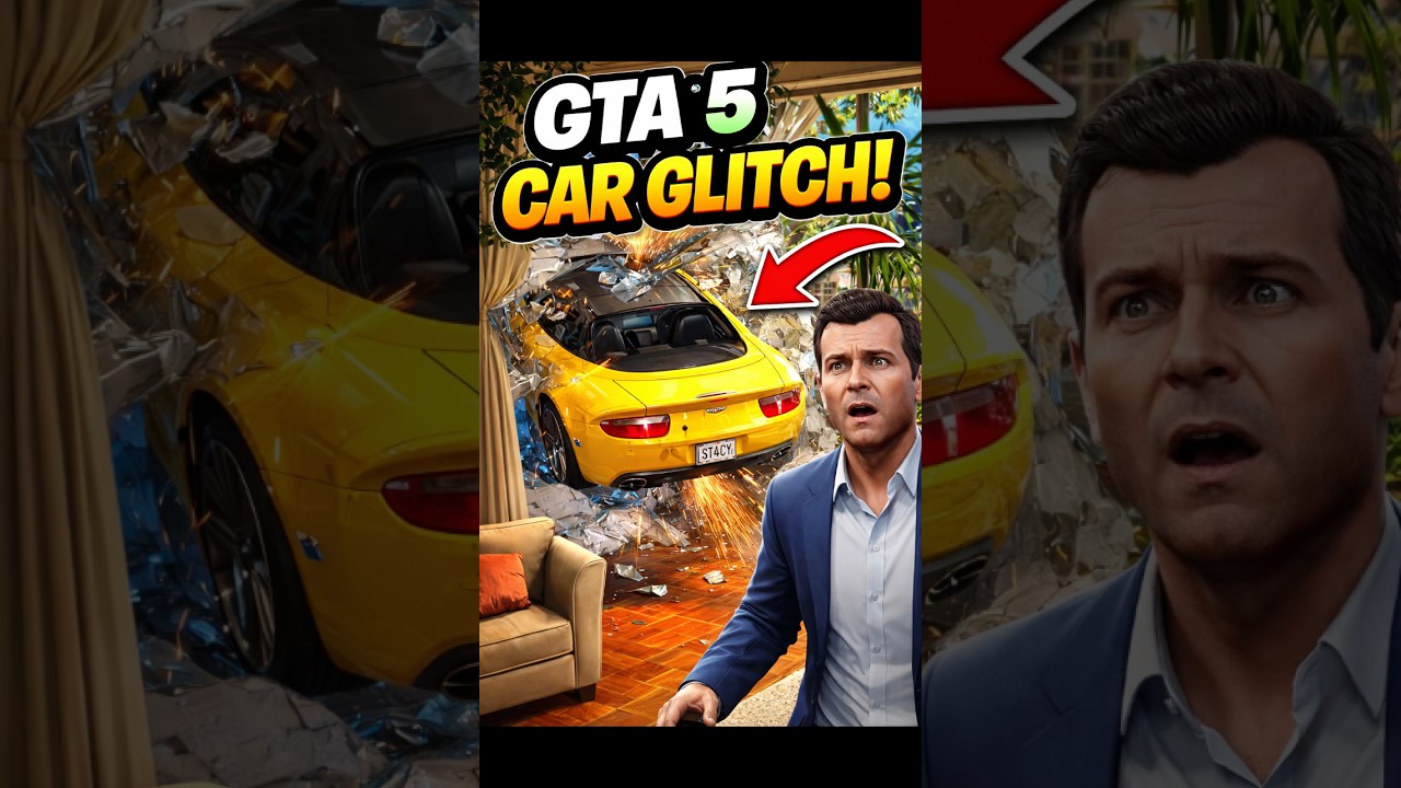 GTA 5 Michael House Car Glitch