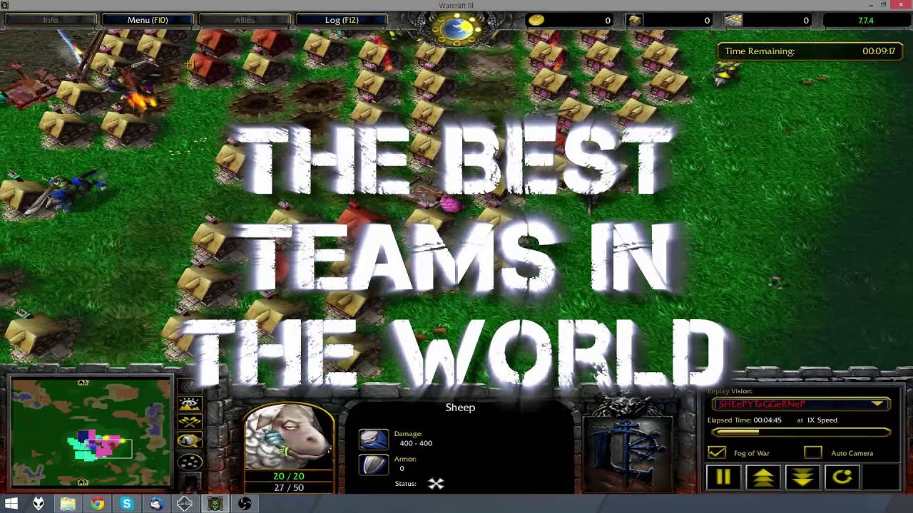 Warcraft III Sheep Tag World Cup 2014