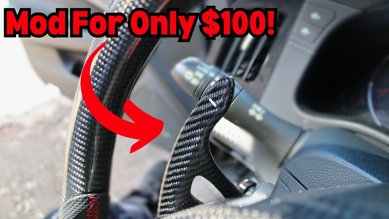 Full Carbon Paddle Shifters | Best Budget Interior Mod