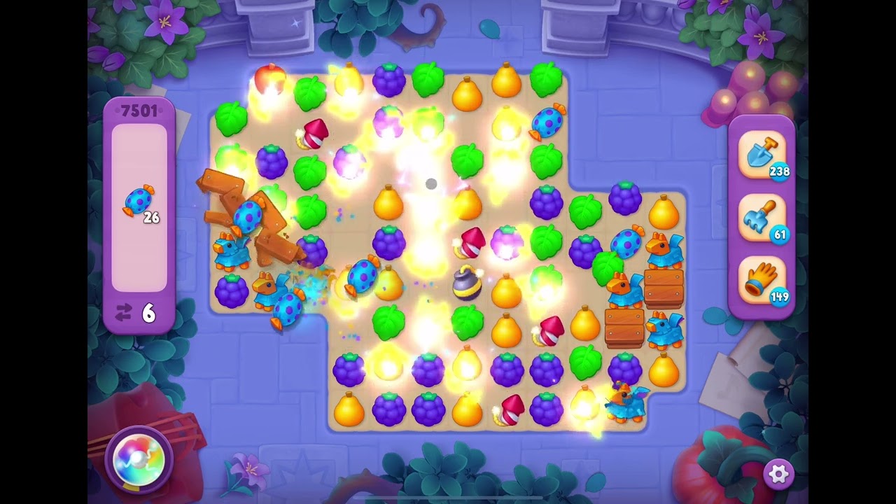 GardenScapes Level 7501 no boosters