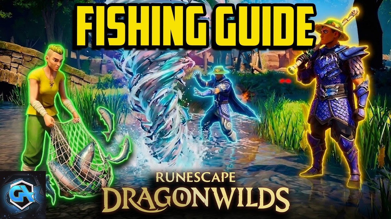 ПОЛНЫЙ гайд по рыбалке в RuneScape: Dragonwilds | Быстрая прокачка, лучшие рецепты и все награды!