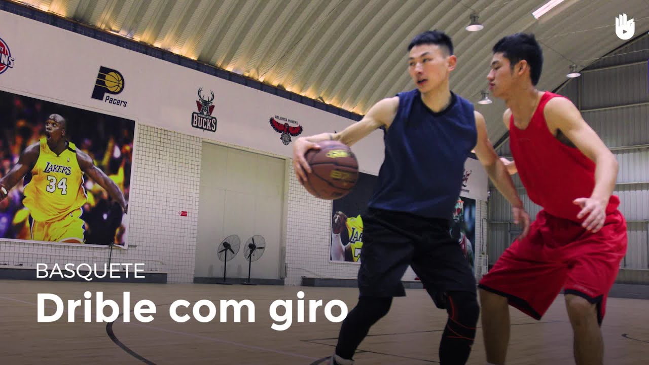 Drible com giro | Basquete