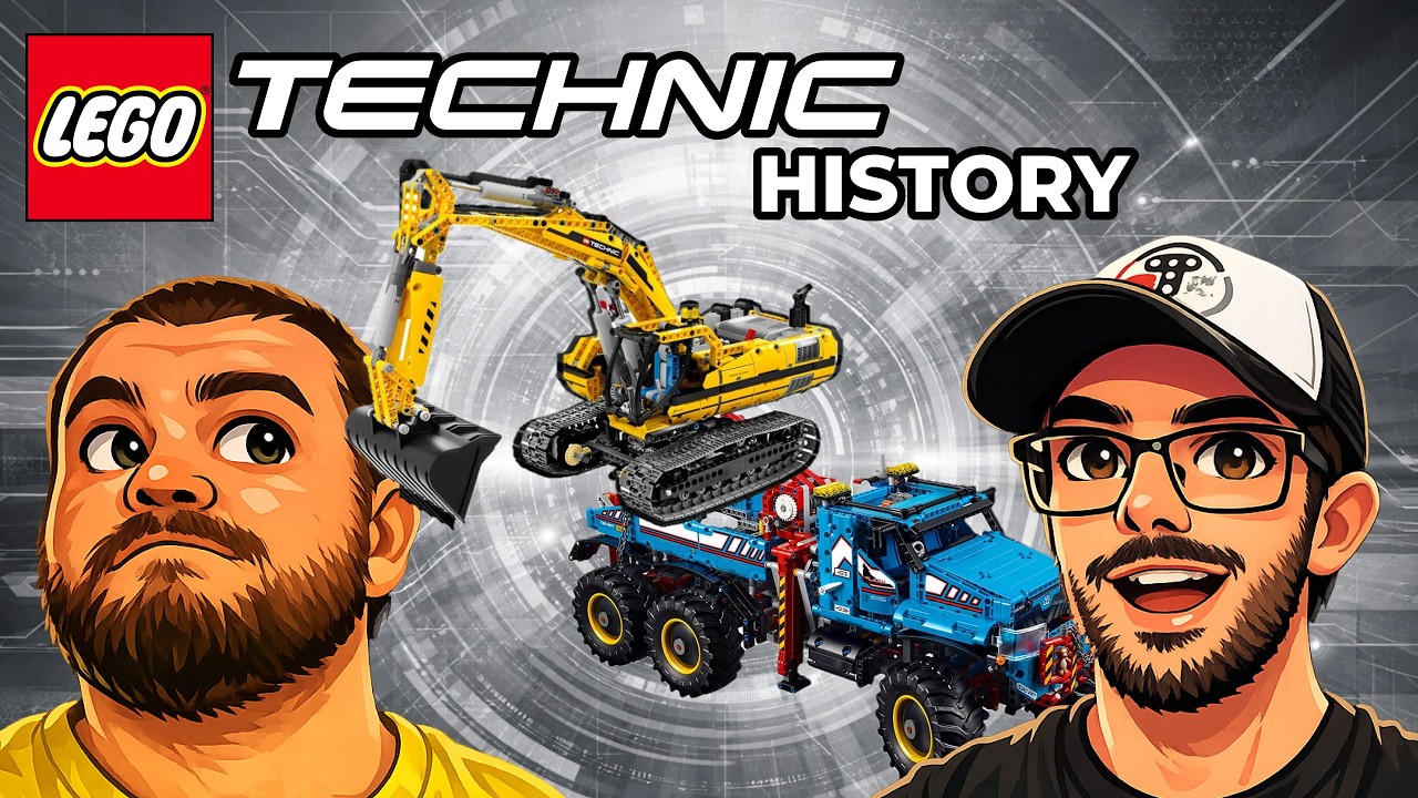 2007 - 2018! Изучаем Историю Lego Technic вместе с @DenchikBricks 