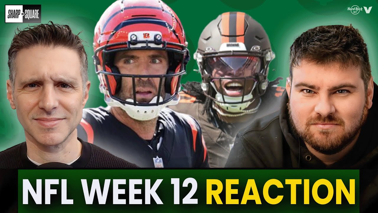 NFL WEEK 12 REACTIONS - Colts-Chiefs, Giants-Lions, Eagles-Cowboys, Steelers-Bears, Vikings-Packers