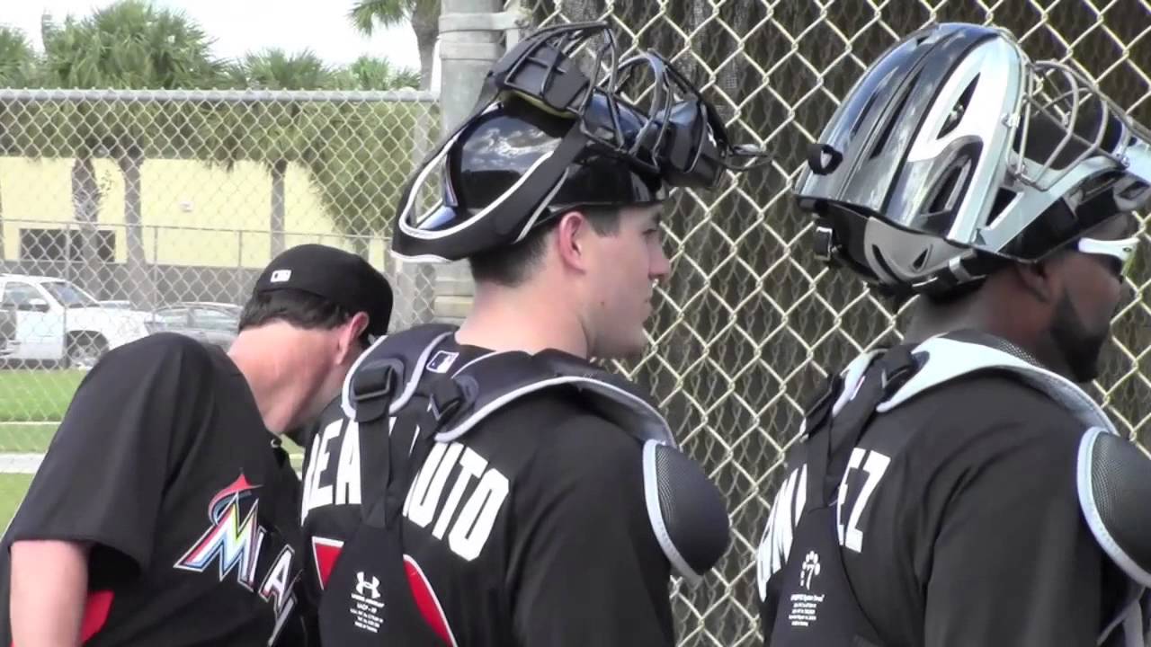 Marlins Spring Training-Pitchers & Catchers 1st Workout 2013
