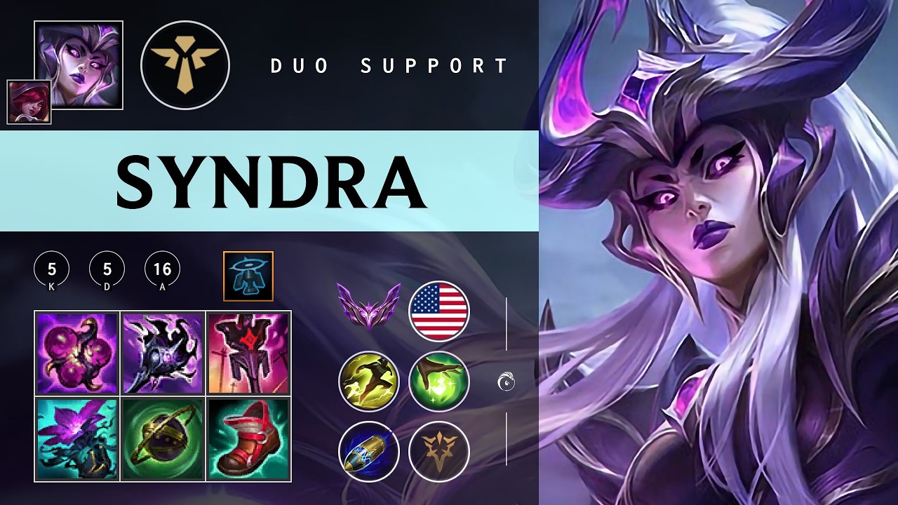 Syndra Support vs Sona - NA Master Patch 26.04