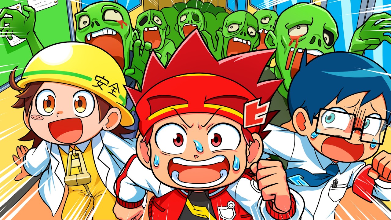 学校に大量のゾンビが現れたら【アニメ】