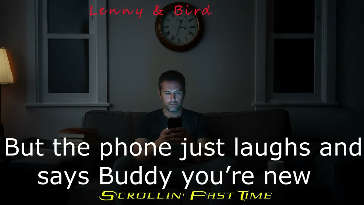 Scrolling past time