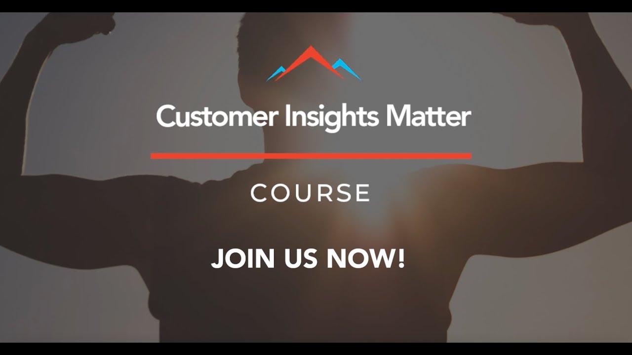 Customer Insights Matter Trailer