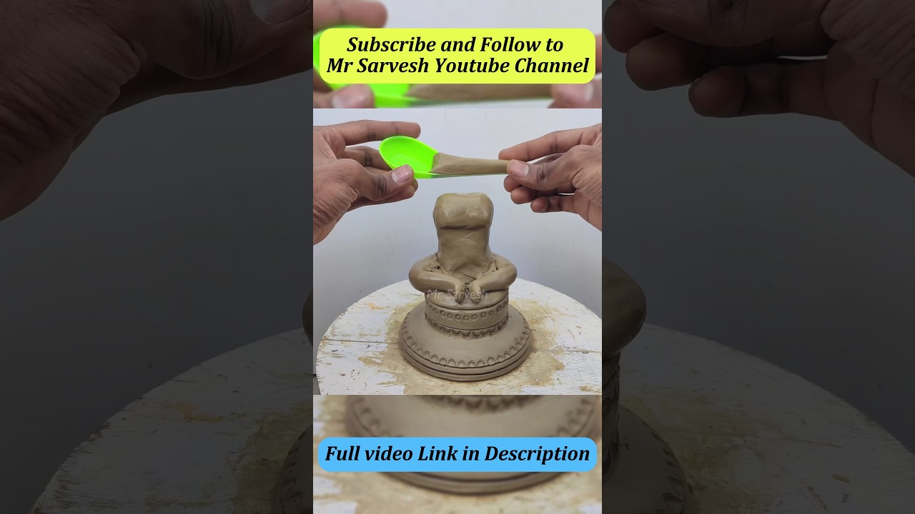 Durga Murti Making | Navratri | Clay Art | #navratri #durgapuja #durgapuja2024