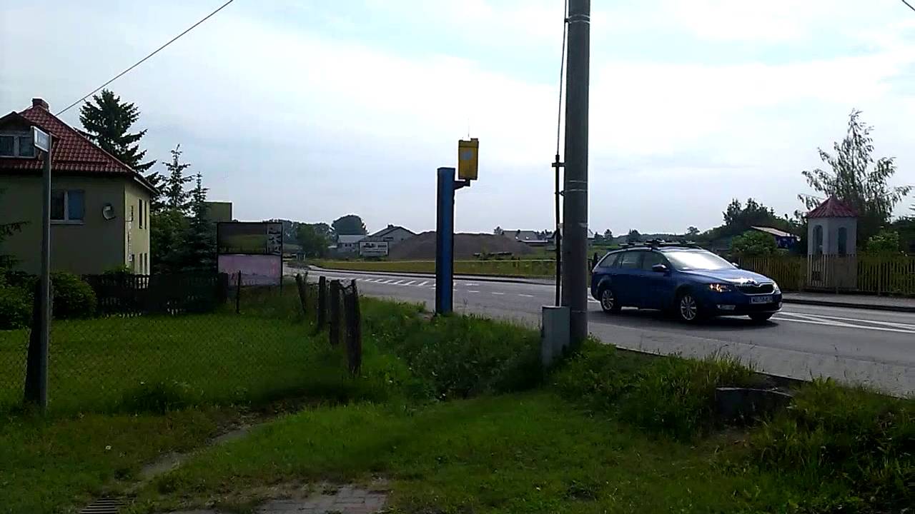 DK 16 nIezgodnie z instrukcją ustawiony Fotorapid CM ITD w Nowej Wsi k/Iławy