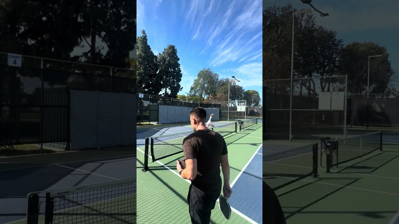 Backhand Crosscourt Dinking Drill #2 Feb 24