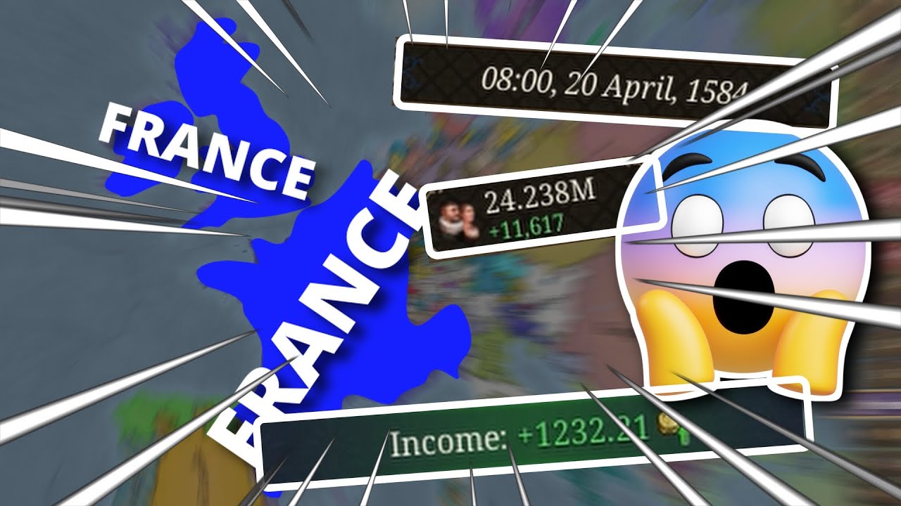 I MADE WESTERN EUROPE FRANCE ONLY IN EUROPA UNIVERSALIS V