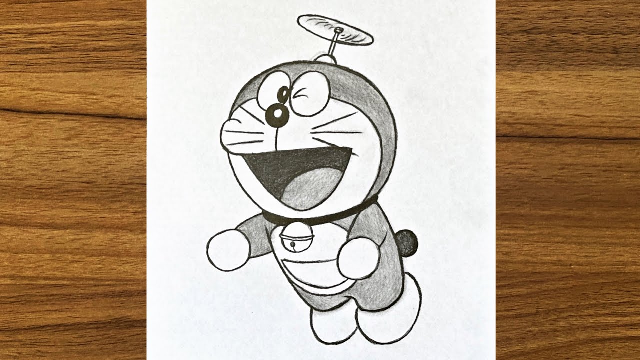 How to Draw Doraemon Easy || doraemon drawing step by step || Easy drawing ideas for beginners