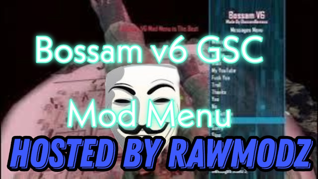 BO2 Bossam V6 GSC Mod Menu + Download