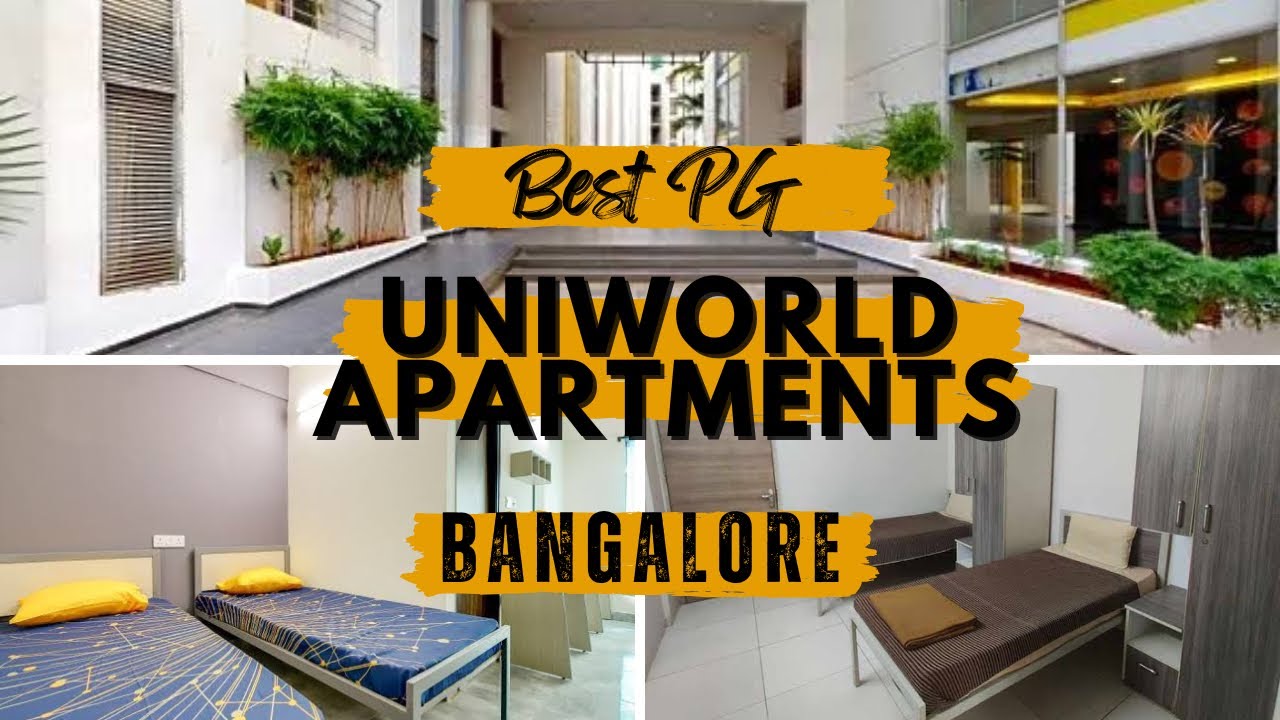 Bangalore’s Biggest Luxury PG🔥| Uniworld Apartments, Electronic City Phase 1 Tour