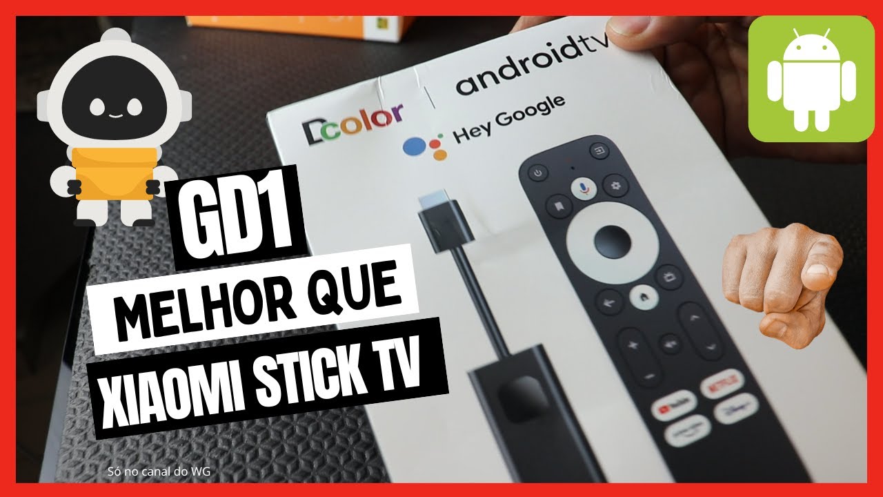 GD1 Android TV 4K - Fire Stick TV 4k UBISHENG