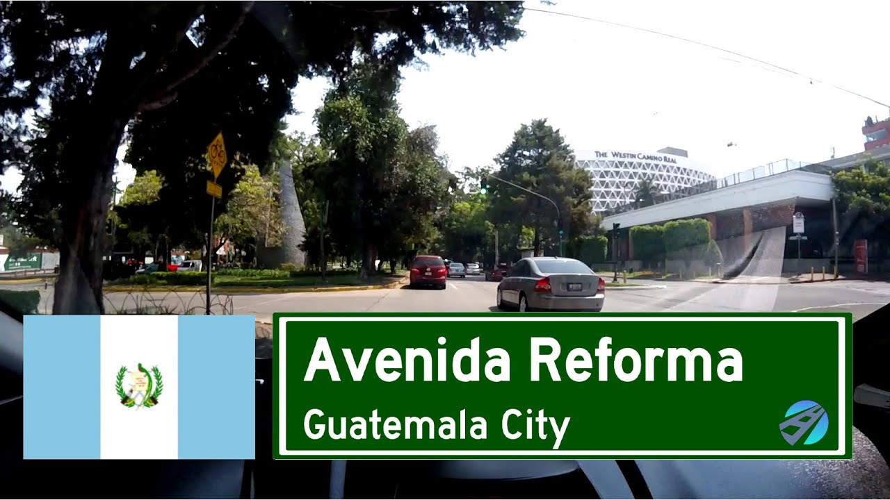 Avenida Reforma durante la cuarentena | Dash Cam Guatemala