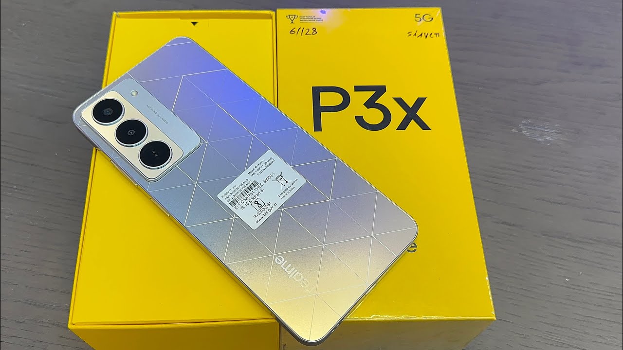 Realme P3x 5G Lunar Silver Unboxing, First Look & Review 🔥 | Realme P3x 5G Price,Spec & Many More