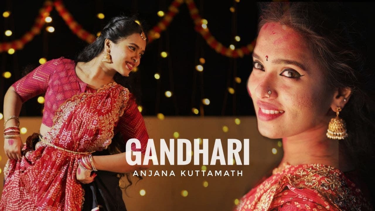 #Gandhari | Dance Cover | Anjana Kuttamath | Telugu Music Videos