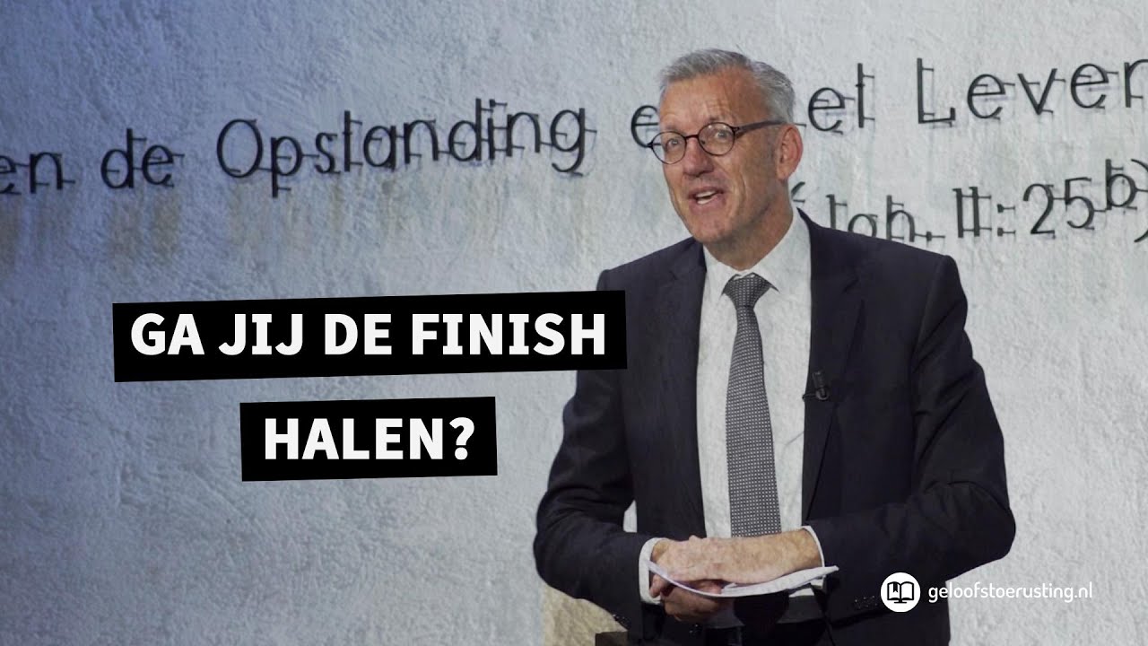 Ga jij de finish halen? | ds. M. (Marinus) Messemaker