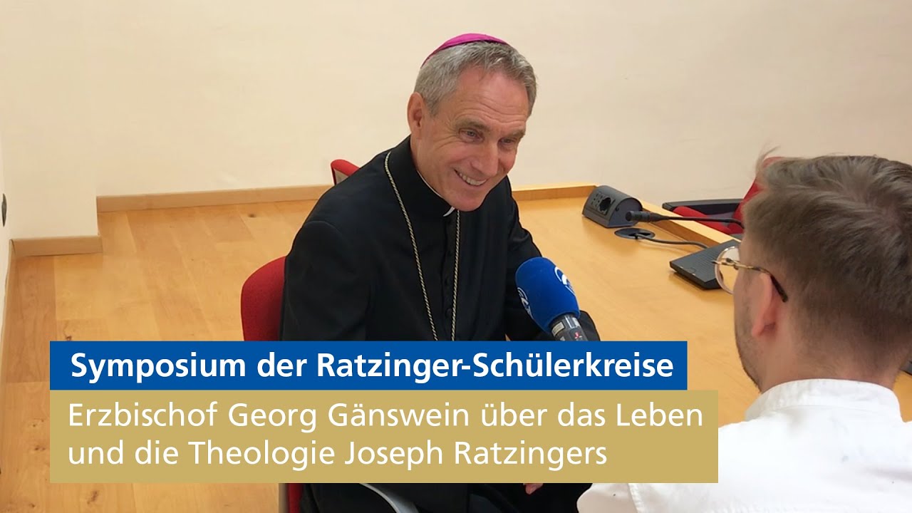 Symposium der Ratzinger-Schülerkreise 2023 - Erzbischof Georg Gänswein über Joseph Ratzinger