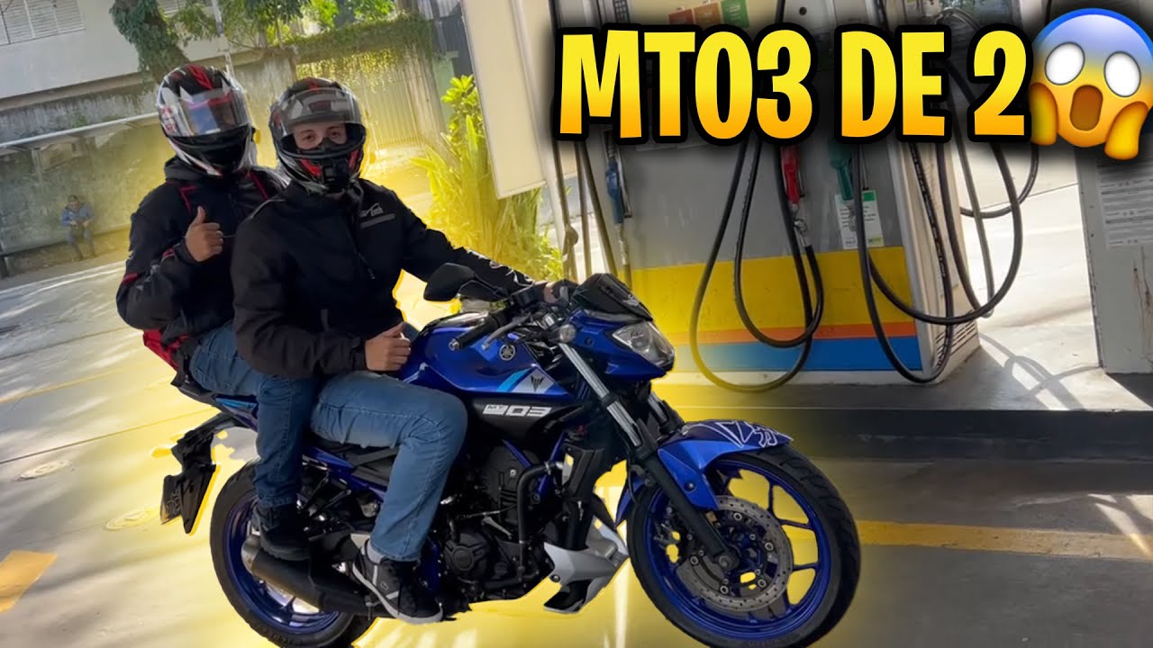 INDO NO CENTRO DE MT03 ENGARUPADO🔥