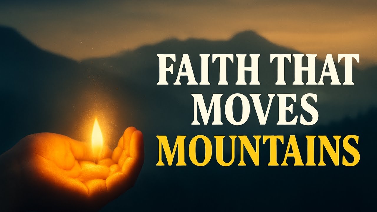FAITH THAT MOVES MOUNTAINS — The Miracles of Jesus Explained
