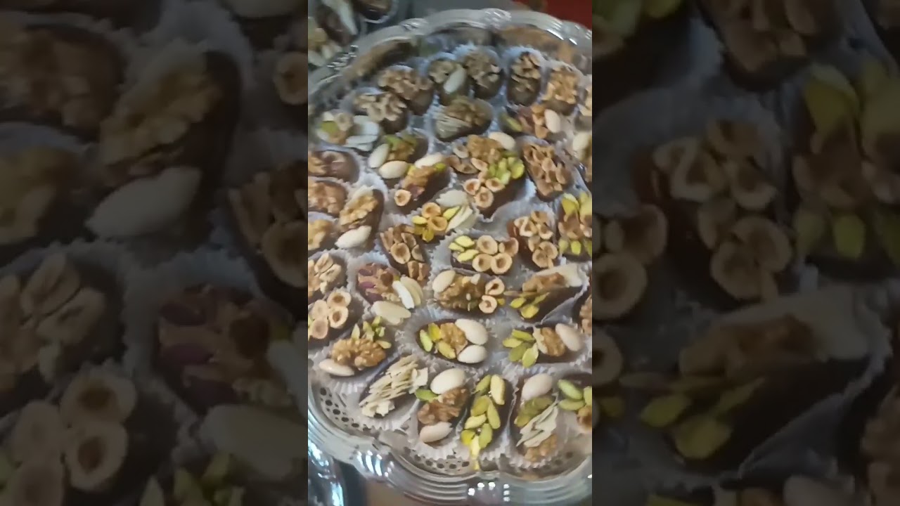 دقلة محشية dattes farcies @mkmsaveurs5702 #dattes #g&acirc;teau #shorts #shorts