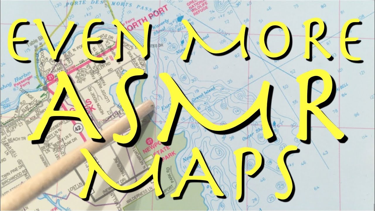 Even More ASMR Maps (soft speaking, tracing, pointing)
