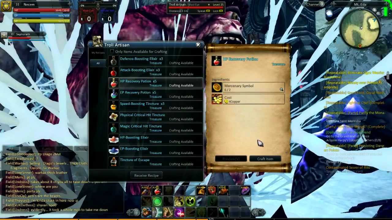 RaiderZ - Le PvP (Mt. Eda)