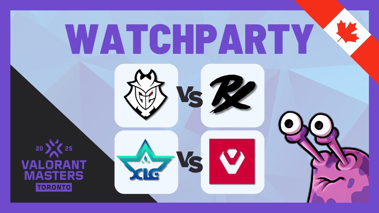 G2 vs PRX | XLG vs SEN - VCT Masters Toronto - Playoffs