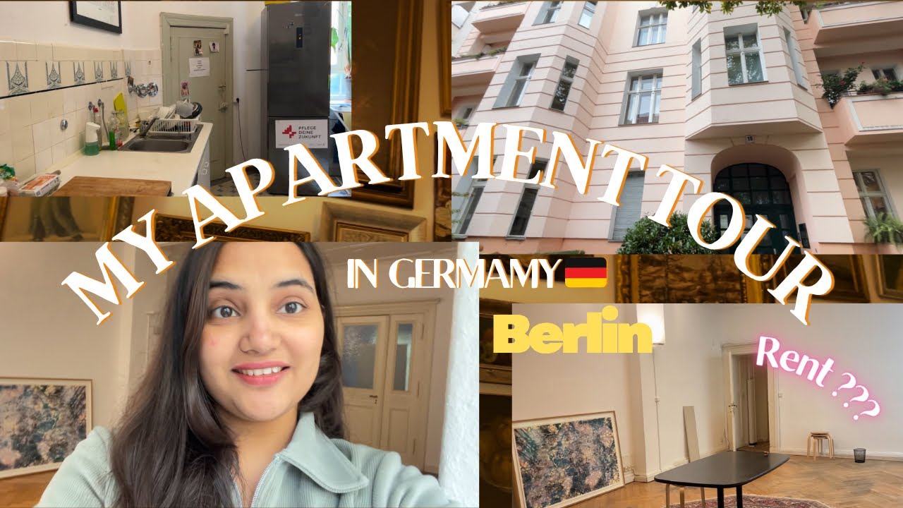 My Apartment Tour in Berlin🏡 | Living Alone in Germany for the First Time 🇩🇪 | Megha Kanwar