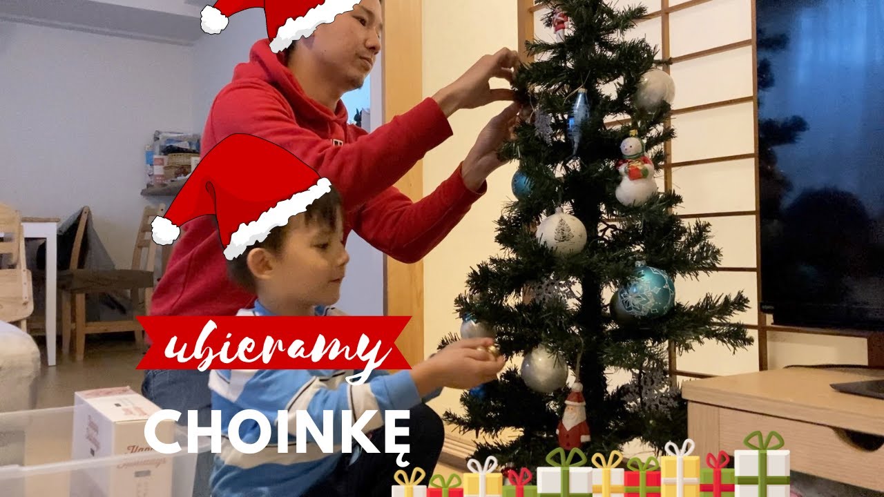 VLOGMAS| Iluminacje, ubieramy choinkę, prezentacja o Polsce w Japonii