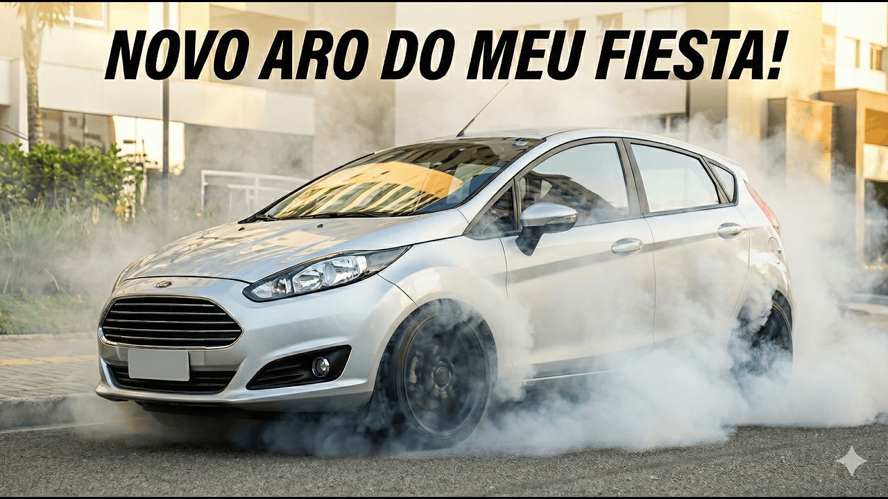 COLOQUEI AROS NOVOS NO NEW FIESTA