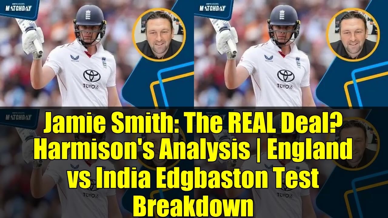 Jamie Smith's Century: Why England Should Promote Him in the Batting Order