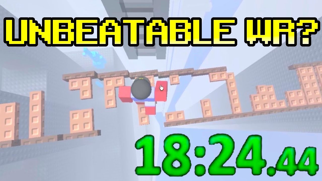 Roblox Steep Steps 0 - 1000m in under 20 minutes.
