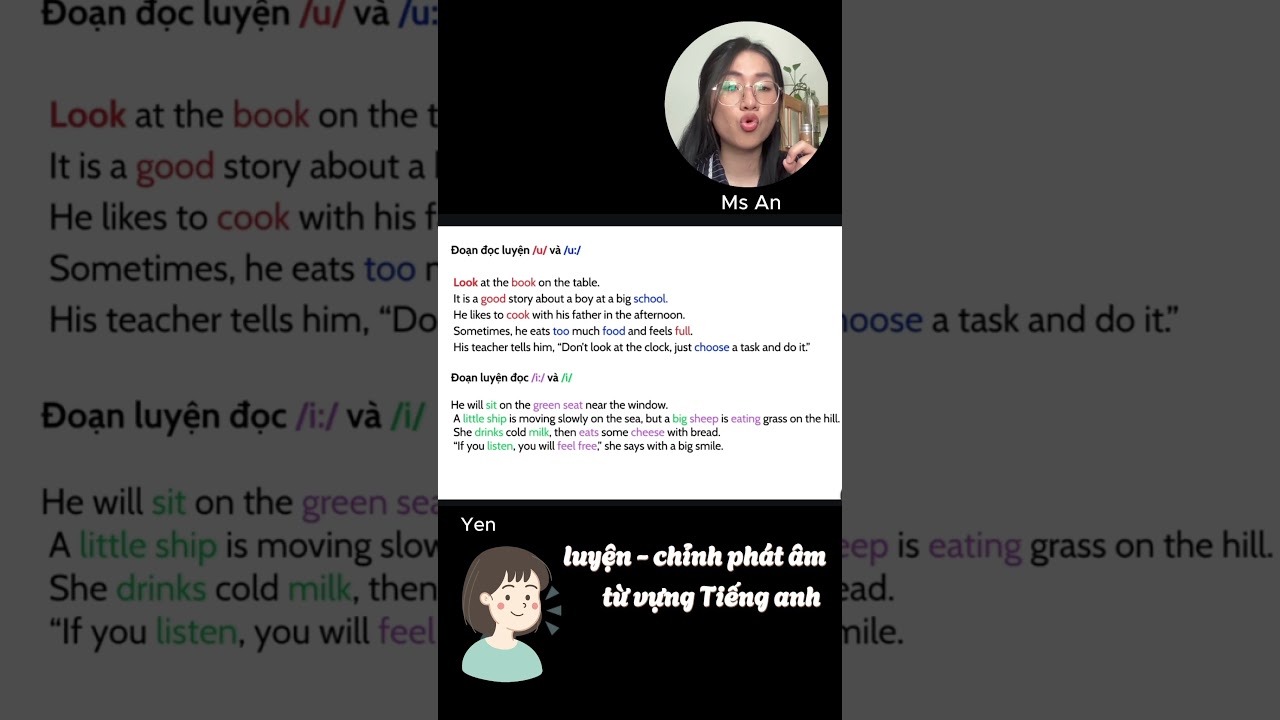 #giasutre Lớp học luyện phát âm tại Gia Sư Trẻ