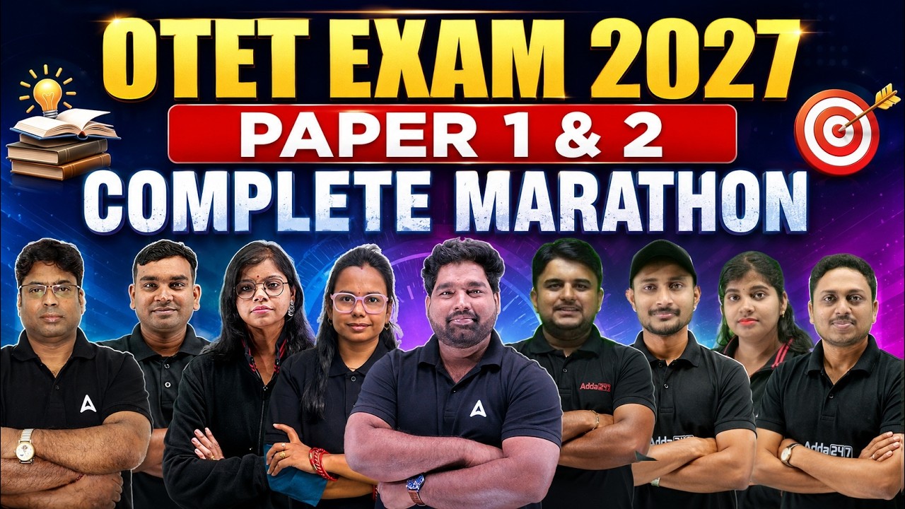 OTET Exam 2026 | Paper 1 & Paper 2 | Complete Marathon | Most Important MCQs