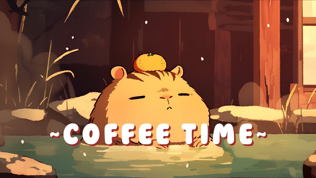 Capybara Beats & Lofi - Calming Beats & Melodies ~ Zen Moments ~ 🦫 📝