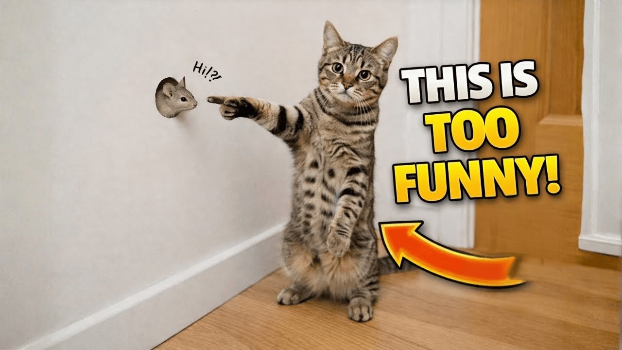 5 Seconds In & You’re DONE 😂 | Crazy Cat Moment