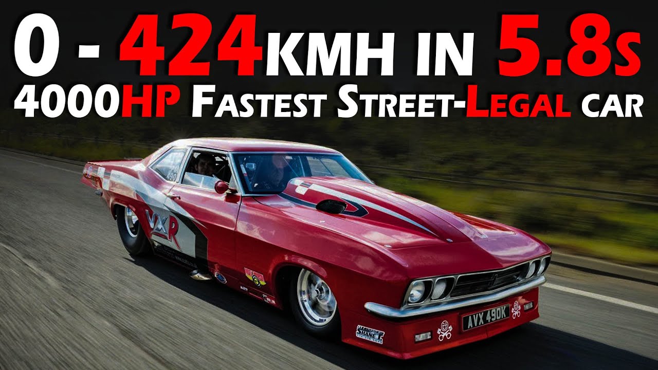 This 1972 Car Does 0–100 Under 1s — Meet the Fastest 1/8-Mile Car, Red Victor 3