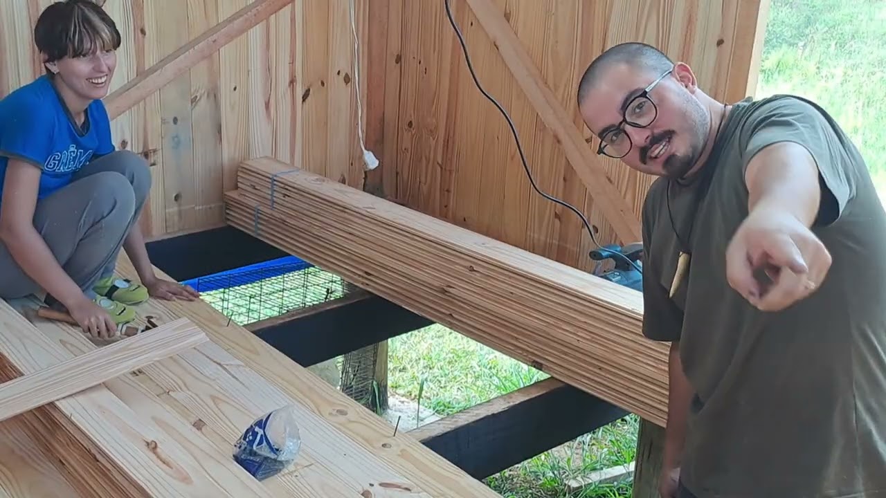 Agora Temos um Assoalho para Pisar ❤️🏠