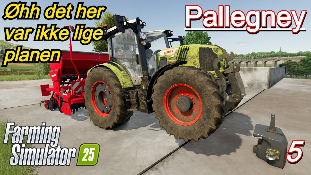 FS25 - Øhh det her var ikke lige planen - Episode 5 Pallegney